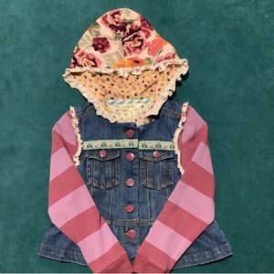 Matilda Jane Jacket/Zip off sleeve vest